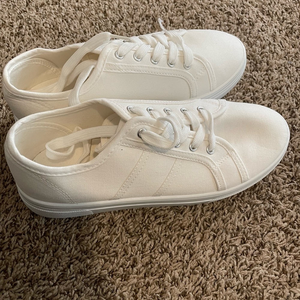 SHEIN white sneakers